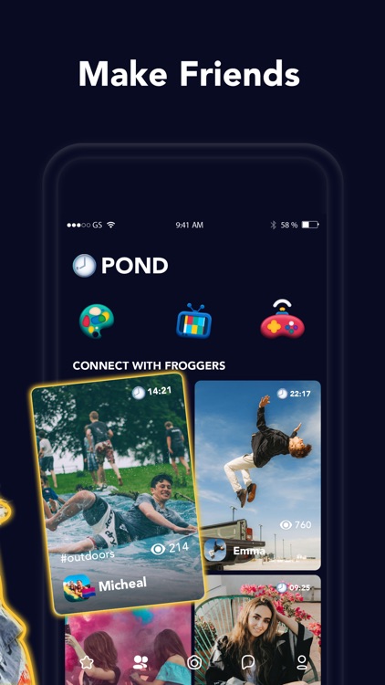 Frog – Stories Message