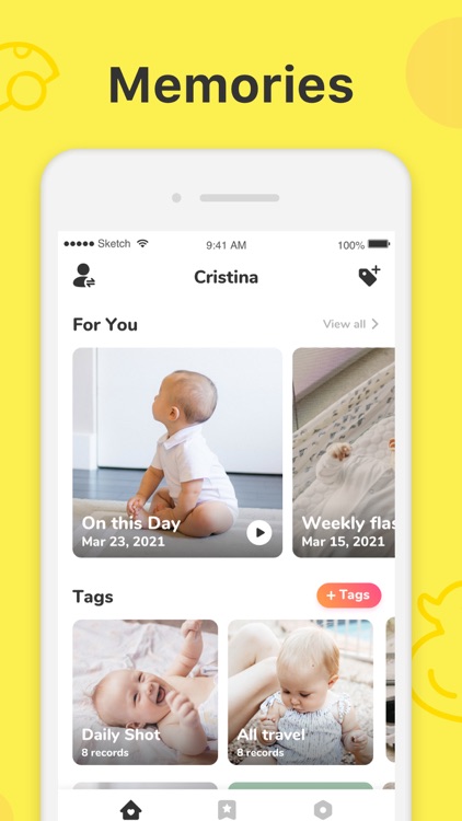Bebememo - Smart Baby Journal screenshot-3
