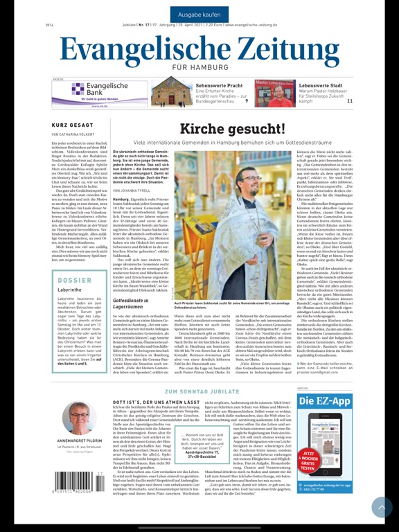 Evangelische Zeitung screenshot 2