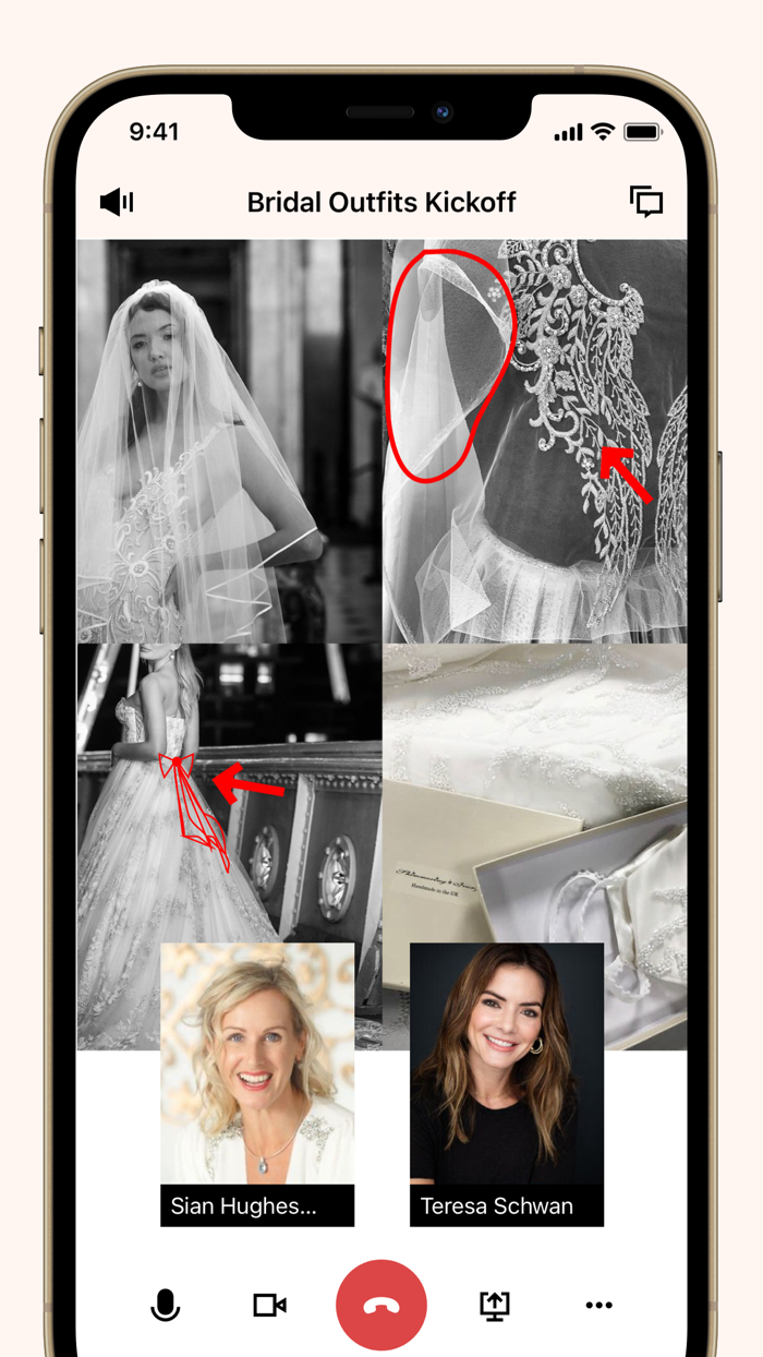 Shimmering Ivory Couture