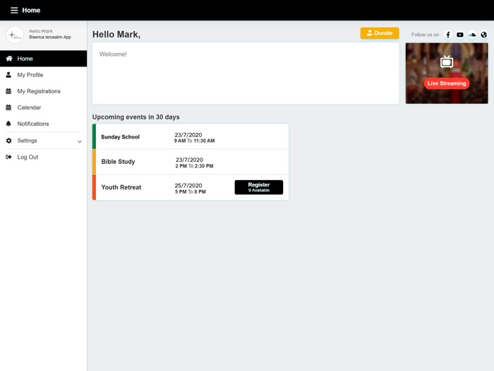 Biserica Ierusalim App