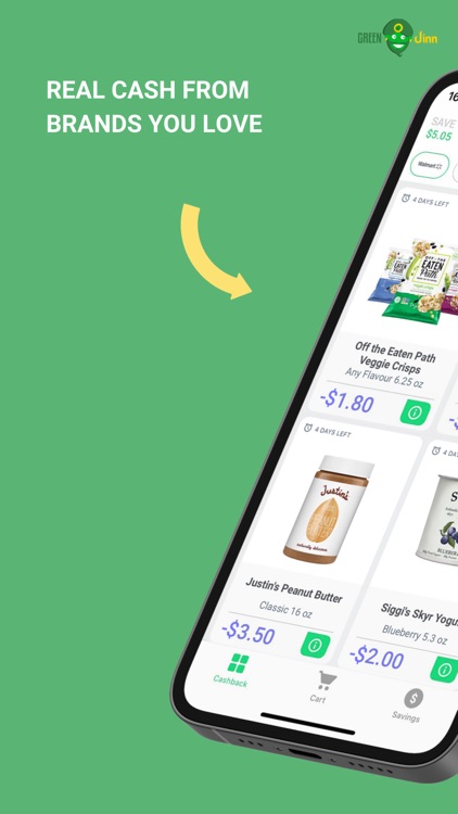 GreenJinn Cashback App US screenshot-0