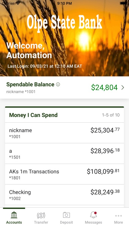 Olpe State Bank Mobile screenshot-2