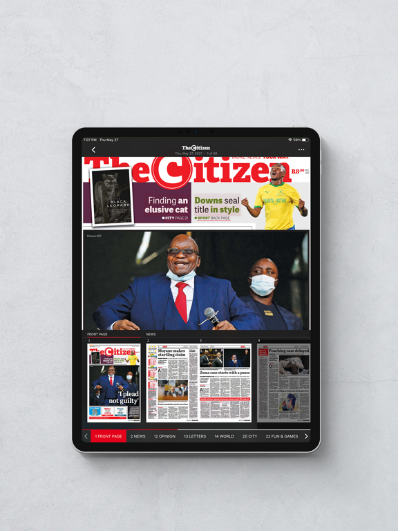 The Citizen e-paper screenshot 2