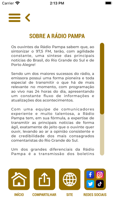 How to cancel & delete Rádio Pampa - 97,5 FM e 970 AM from iphone & ipad 2