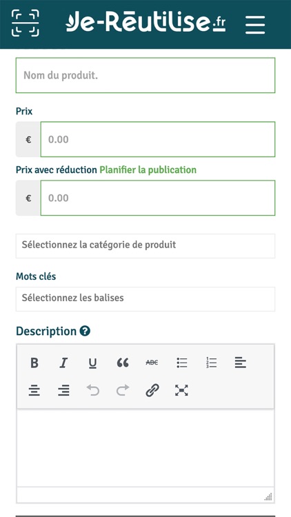 Vendeur Je Réutilise screenshot-3