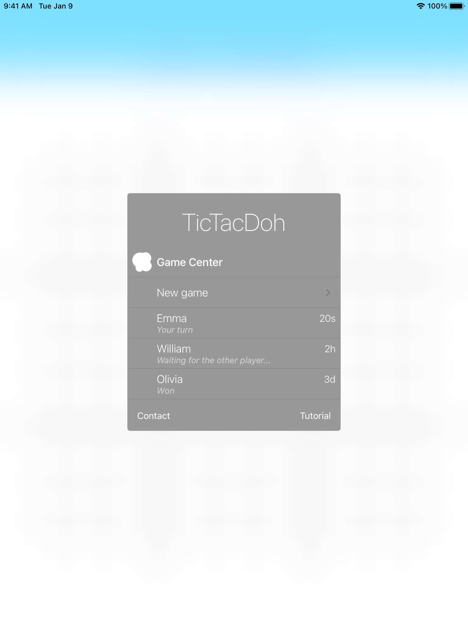 TicTacDoh screenshot 2