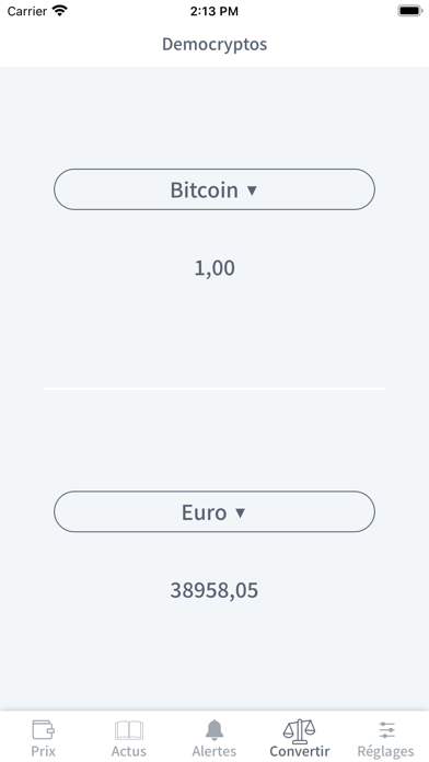 Demo Cryptos - News & Alertes Demo Cryptos - News & Alertes