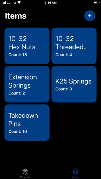 Inventory - Projects Organizer