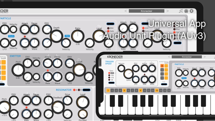 Kronecker - AUv3 Plugin Synth screenshot-0