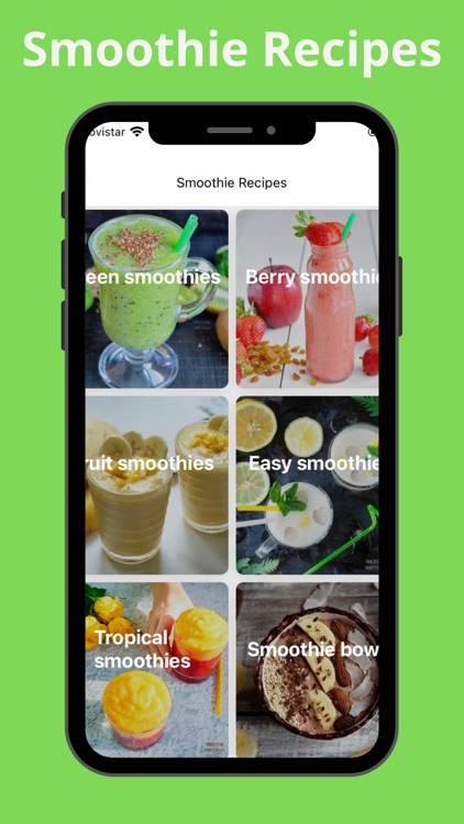 Smoothie Recipes App