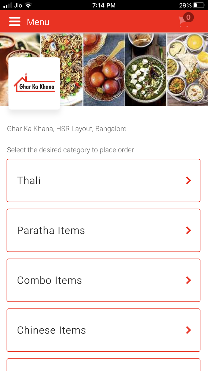Ghar Ka Khana Online