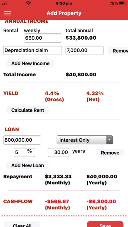 Property Yield Calculator 2.0