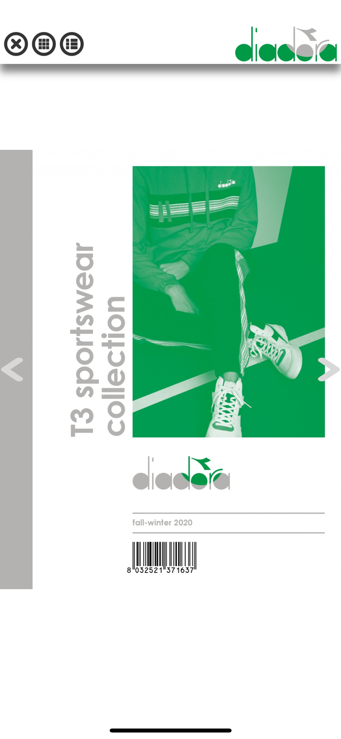 Diadora Digital Catalog