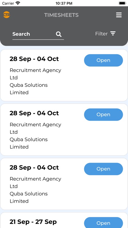 CTR Construction E Timesheets