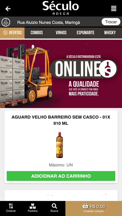 Distribuidora Século Adega