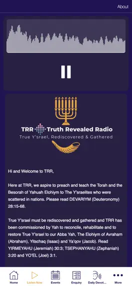 Game screenshot TRR-Truth Revealed Radio apk