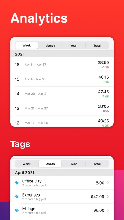 WorkTimes - Hours Tracker screenshot-4
