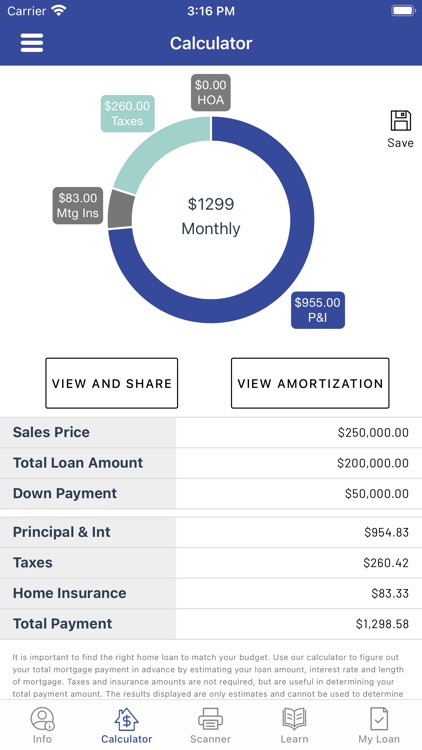 Marine Bank Mortgage: Mobile screenshot-3