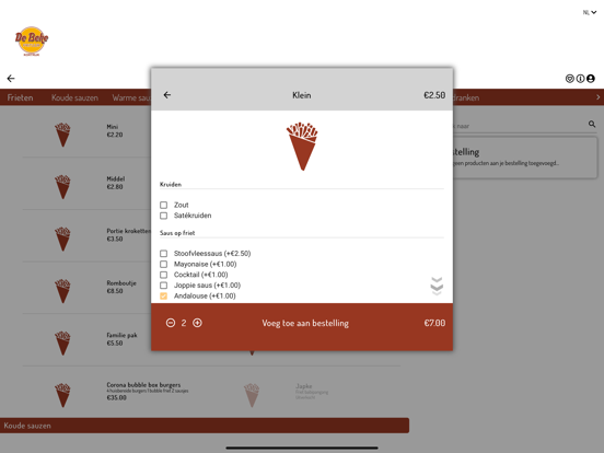 Frituur De Beke screenshot 2