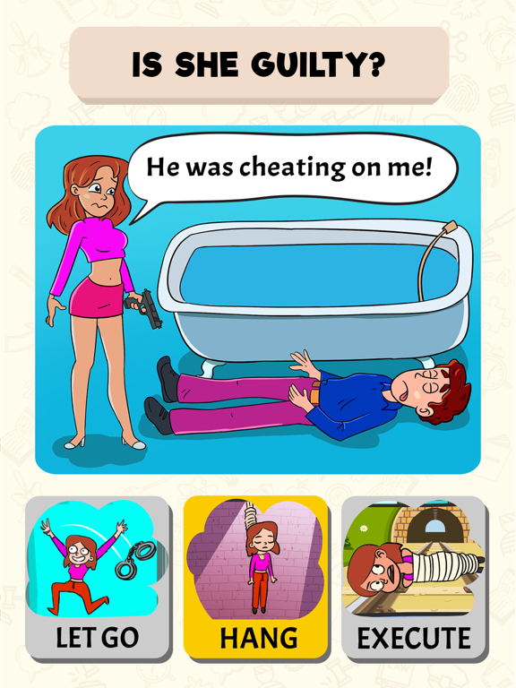 iPad Image of Be The Judge - Ethical Puzzles