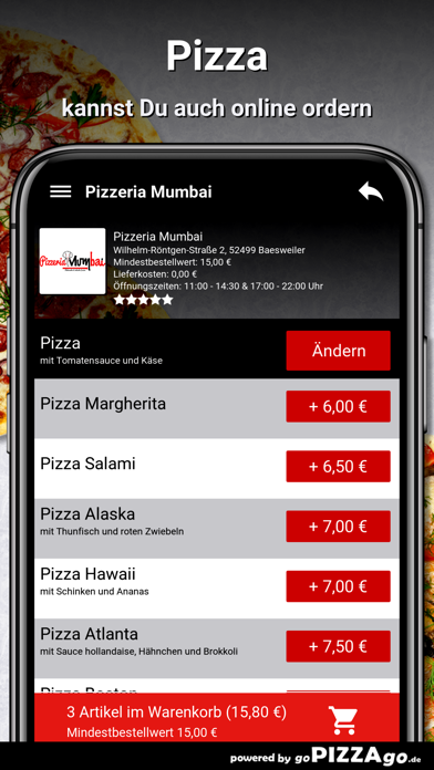Pizzeria Mumbai Baesweiler screenshot 5