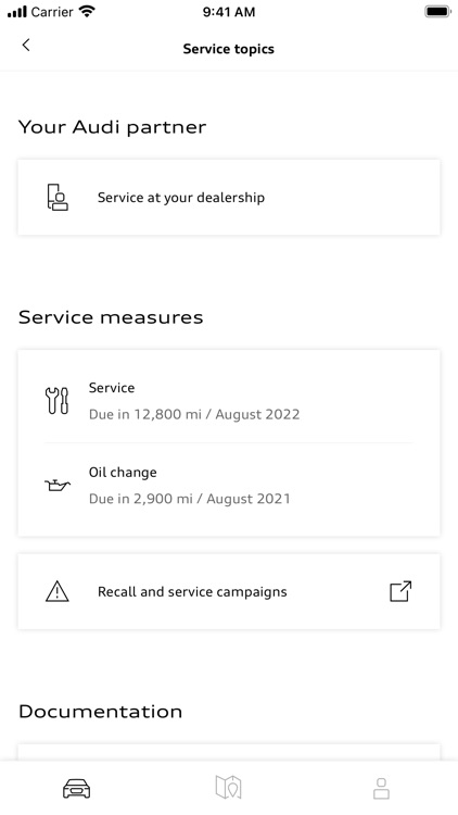 myAudi screenshot-4