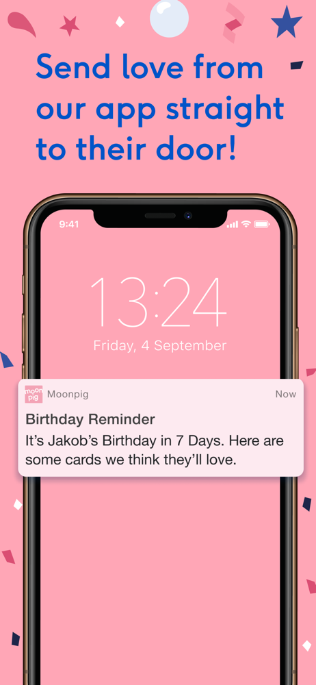 Moonpig Shop Cards Gifts Overview Apple App Store Great Britain