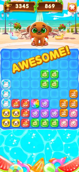 Game screenshot Block Puzzle Rainbow Pets mod apk