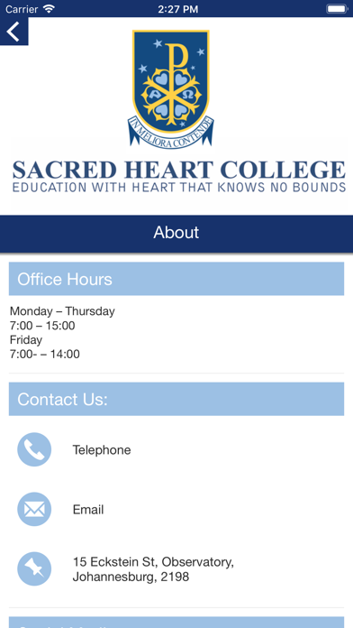 Sacred Heart College (ZA) screenshot 3
