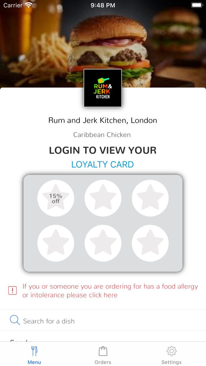 Rum and Jerk Kitchen, London