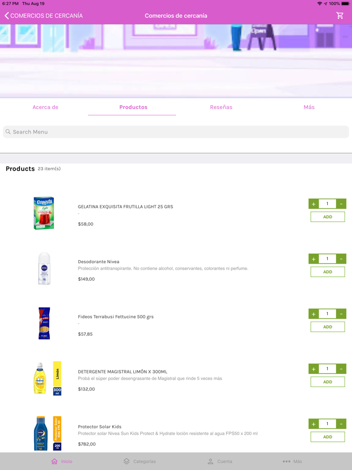 Comercios de Cercania