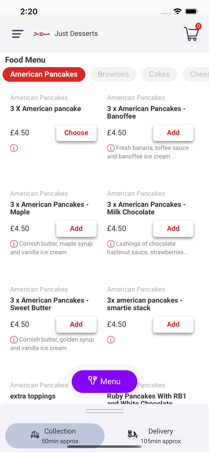 Just Desserts Burnham