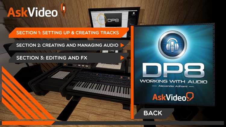 Working With Audio in DP8