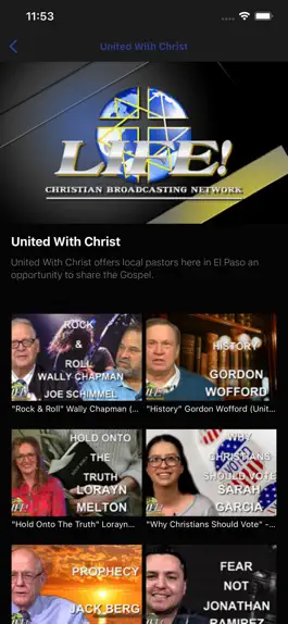Game screenshot LIFE Christian TV apk