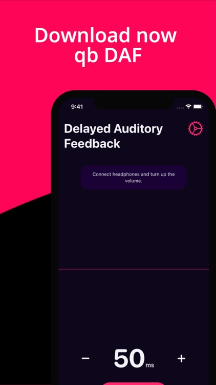 qb | Delayed Auditory Feedback screenshot-4