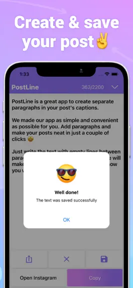 Game screenshot PostLine: Easy Paragraphs hack