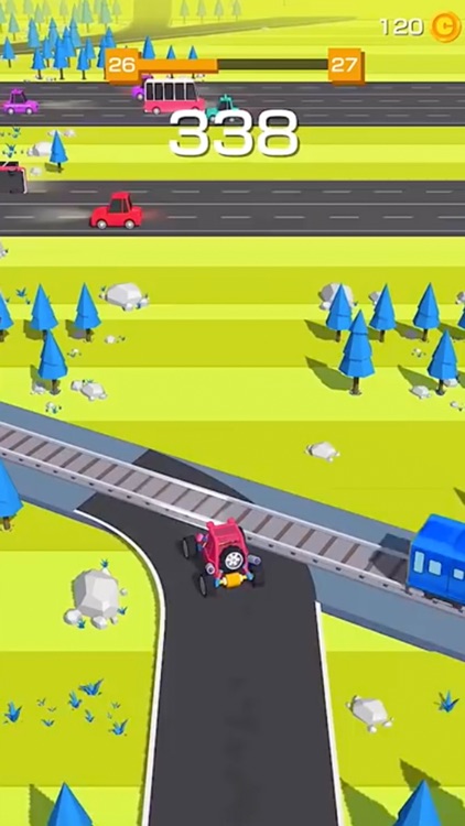 Ride Through Traffic screenshot-3