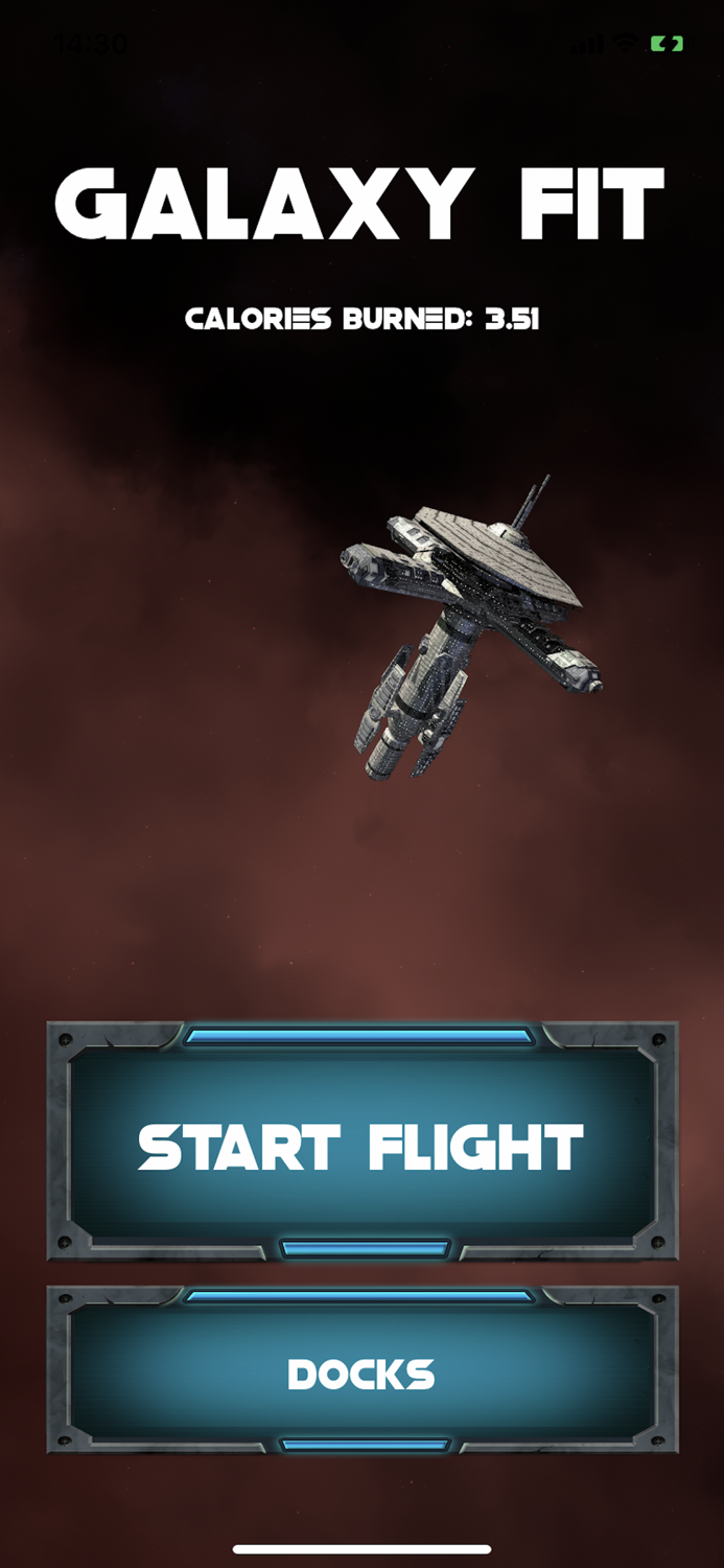 GalaxyFit - body control game