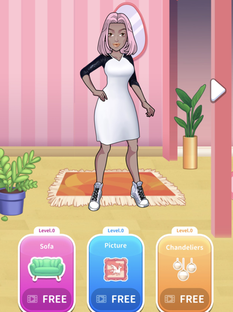 Cheats for Dress Up Makeover : Princess