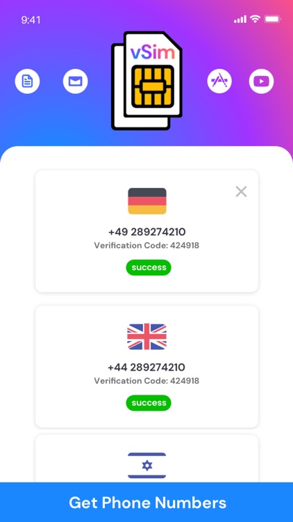 Messenger Virtual Phone Number screenshot-4