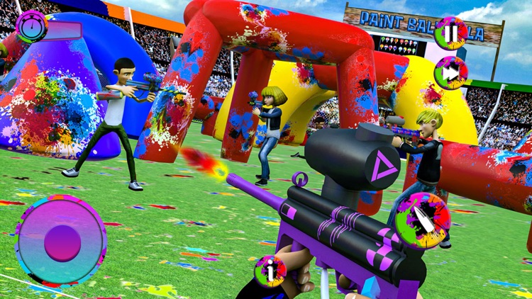 Paintball Battle Royale Game