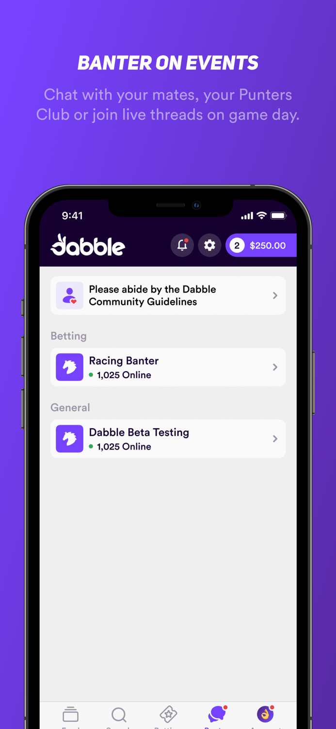 Dabble - Online Betting App
