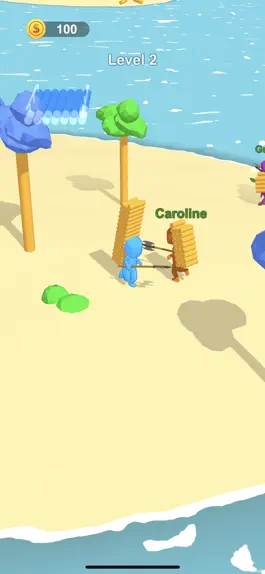 Game screenshot Lumber Raft Race apk