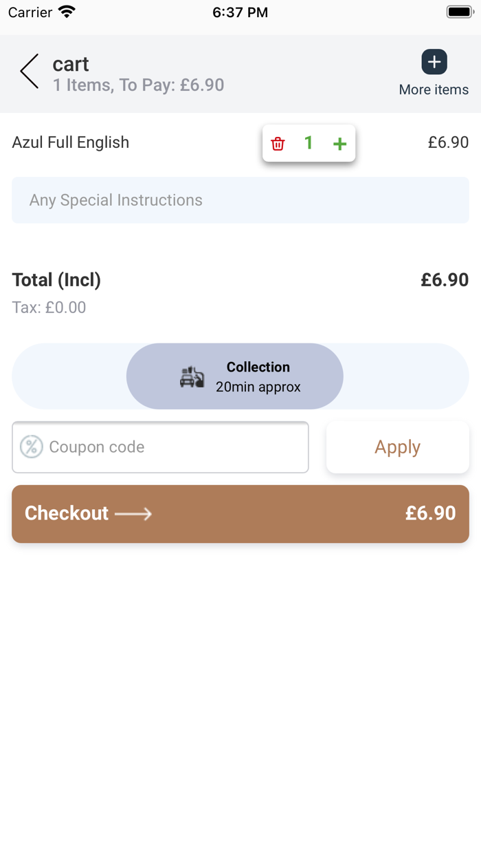 The Azul Monkey Coffee Shop