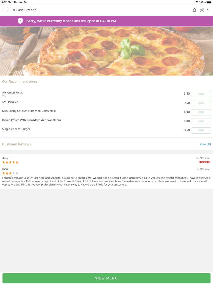 La Casa Pizzeria Perth