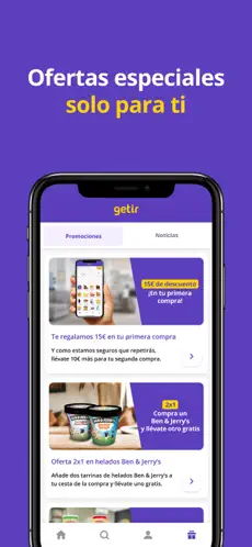 Screenshot 5 getir: tu compra en minutos iphone