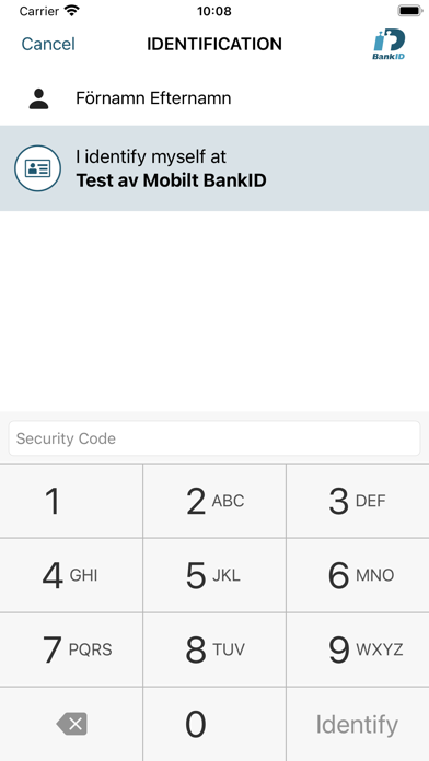 How to cancel & delete BankID säkerhetsapp from iphone & ipad 3