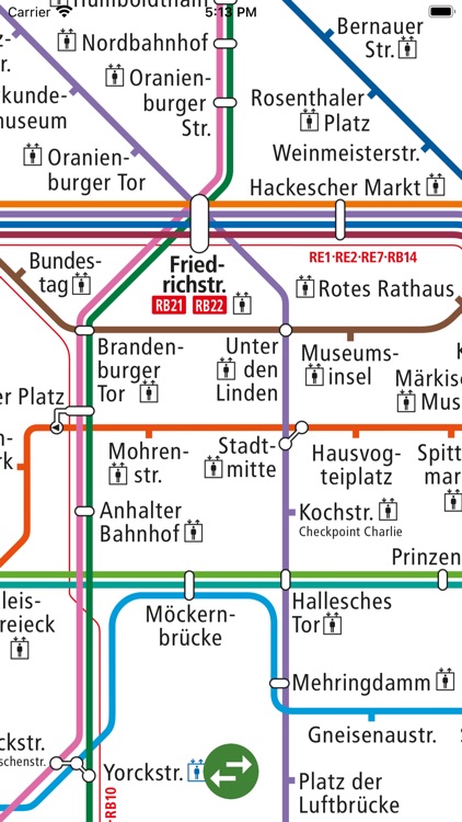 Berlin U-Bahn/S-Bahn Maps