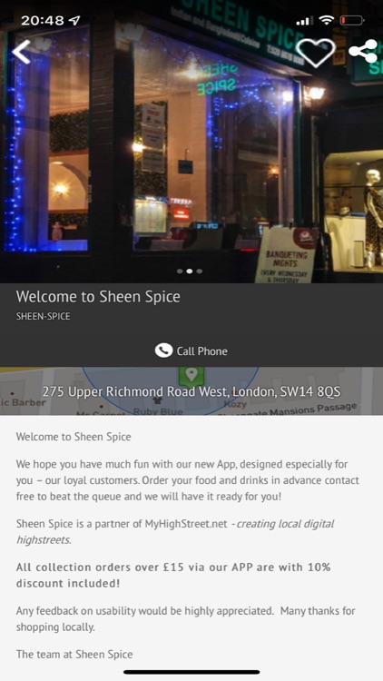 Sheen Spice, East Sheen